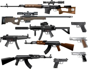 bigstock-Weapon-collection-25532642